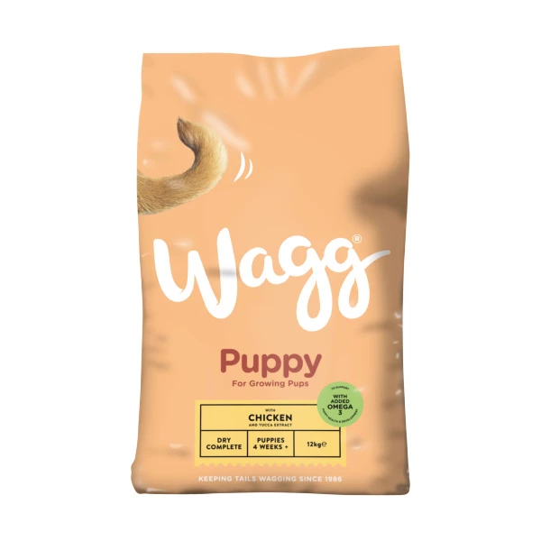 Wagg Complete Puppy Food With Chicken & Veg 12kg 1 Wagg Complete Puppy Food With Chicken & Veg 12kg
