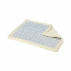 House Of Paws Fleece Star Puppy Blanket Blue