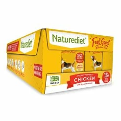 NatureDiet Feel Good Chicken 18x390g