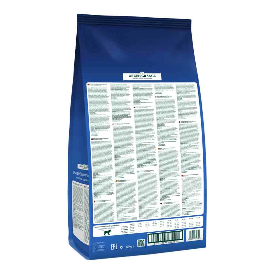 Arden Grange Puppy/Junior Large Breed With Chicken & Rice 12kg 3 Arden Grange Puppy/Junior Large Breed With Chicken & Rice 12kg - Image 3