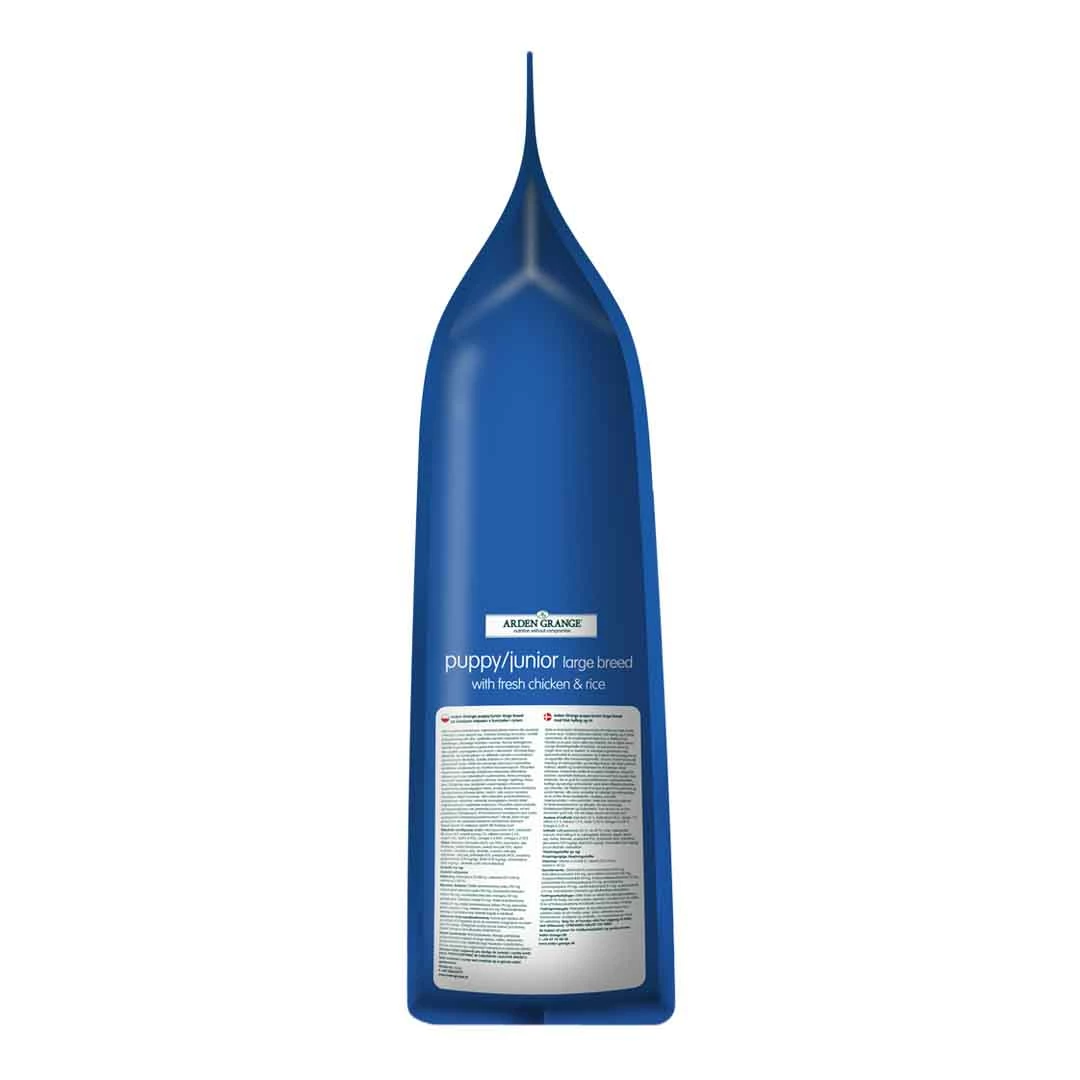 Arden Grange Puppy/Junior Large Breed With Chicken & Rice 12kg 2 Arden Grange Puppy/Junior Large Breed With Chicken & Rice 12kg - Image 2