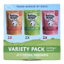Barking Heads Adult Wet Pouch 6x300g