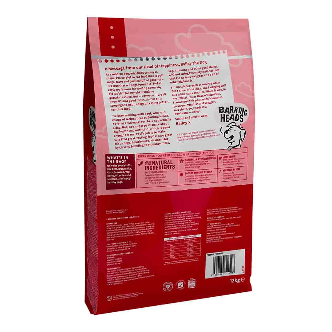 Barking Heads Beef Waggington 12kg 2 Barking Heads Beef Waggington 12kg - Image 2