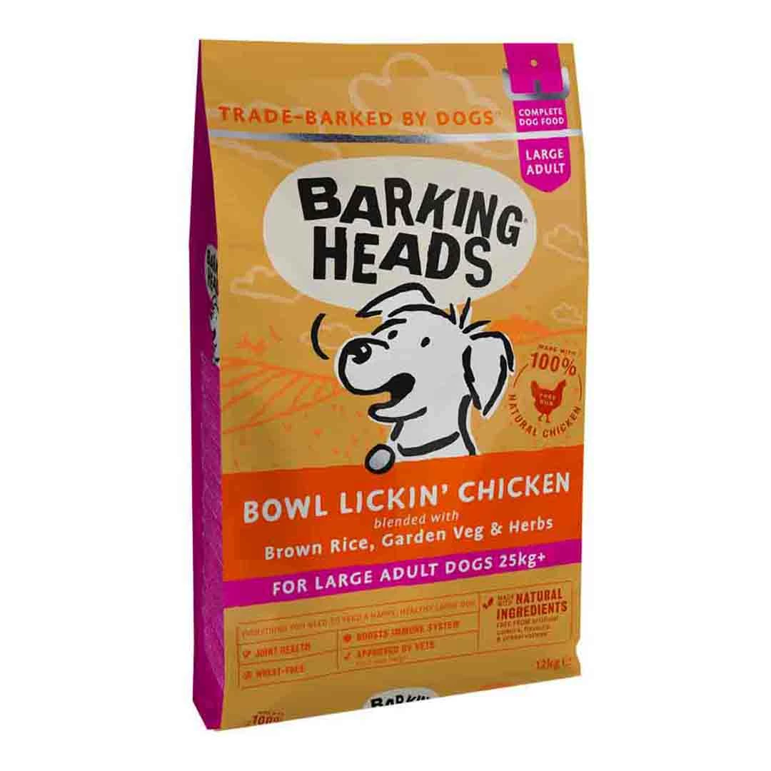 Barking Heads Large Breed Bowl Lickin Chicken 12kg 1 Barking Heads Large Breed Bowl Lickin Chicken 12kg
