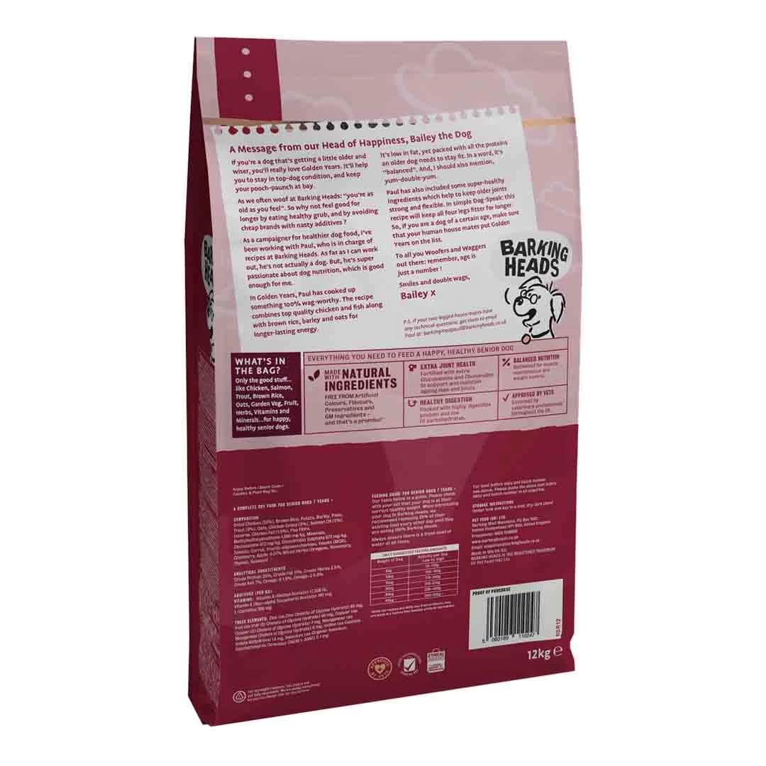 Barking Heads Golden Years 12kg 2 Barking Heads Golden Years 12kg - Image 2