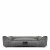 Beddies Grey Check Lounger Medium