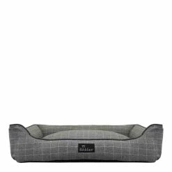 Beddies Grey Check Lounger Medium