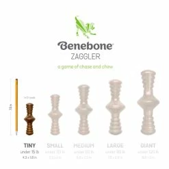 Benebone Puppy Maplestick Zaggler Bacon Tiny 2 Pack 11 Benebone Puppy Maplestick Zaggler Bacon Tiny 2 Pack -Dog Food shop benebone puppy tiny 2 pack durable zaggler dimension 2