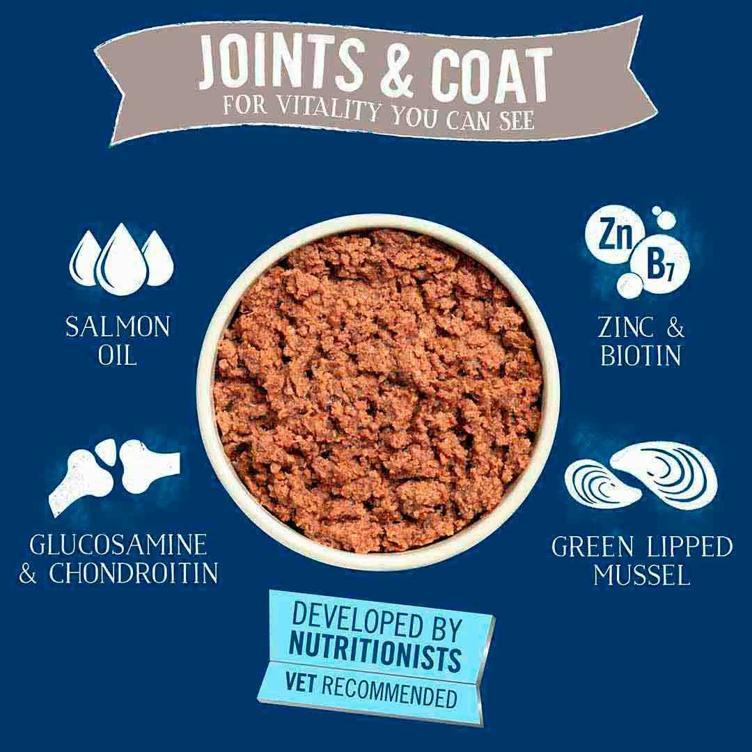 Butchers Butcher's Joints & Coat Wet Dog Food Trays 24 X 150g 2 Butchers Butcher's Joints & Coat Wet Dog Food Trays 24 X 150g - Image 2