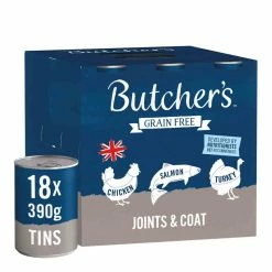 Butchers Butcher's Joints & Coat Wet Dog Food Trays 24 X 150g