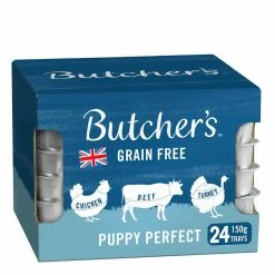 Butchers Butcher's Puppy Perfect Dog Food Trays 24 X 150g