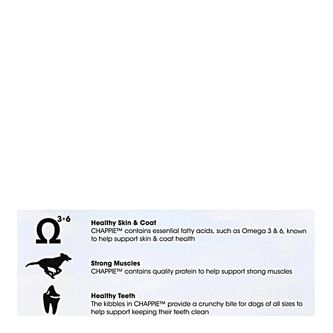 Chappie With Beef And Wholegrain Cereal 15kg 3 Chappie With Beef And Wholegrain Cereal 15kg - Image 3