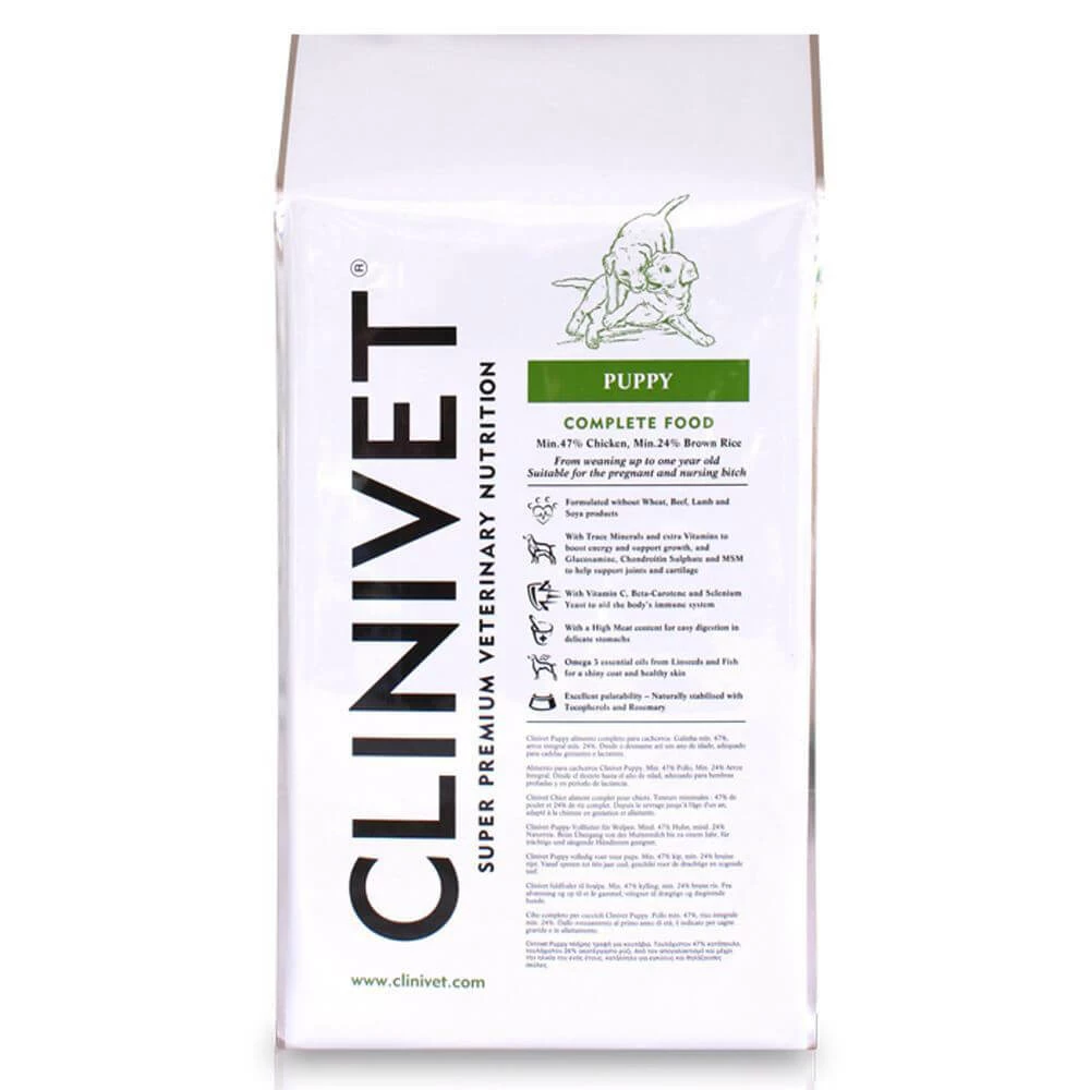 Clinivet Puppy 15kg 1 Clinivet Puppy 15kg
