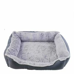 Dream Paws Pet Sofa Bed Grey, Large 5 Dream Paws Pet Sofa Bed Grey, Large -Dog Food shop dream paws dog bed top 1