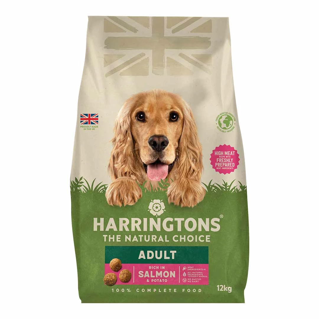 Harringtons Rich In Salmon And Potato 12kg 1 Harringtons Rich In Salmon And Potato 12kg