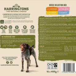 Harringtons Wet Dog Mixed Bumper 16x400g 5 Harringtons Wet Dog Mixed Bumper 16x400g -Dog Food shop harringtons dog mixed selection box back 1
