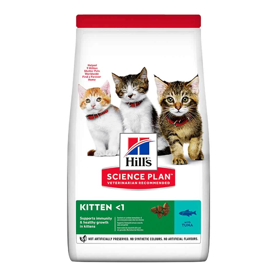 Hills Science Plan Hill's Science Plan Kitten Dry Food Tuna Flavour 1.5kg 1 Hills Science Plan Hill's Science Plan Kitten Dry Food Tuna Flavour 1.5kg