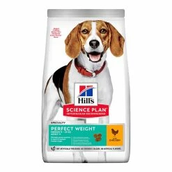 Hills Science Plan Hill's Science Plan Adult Perfect Weight Medium Dry Dog Food Chicken Flavour 2kg