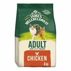 James Wellbeloved Adult Chicken & Rice Cat Food 4kg