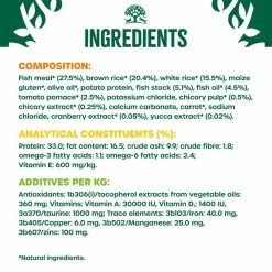 James Wellbeloved Dry Adult Cat Food, Rice & Fish, 4kg 12 James Wellbeloved Dry Adult Cat Food, Rice & Fish, 4kg -Dog Food shop james wellbeloved adult cat fish ingredients 1