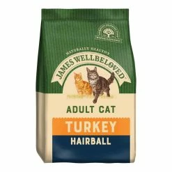 James Wellbeloved Adult Dry Cat Food, Hairball Turkey, 1.5kg