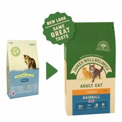 James Wellbeloved Adult Dry Cat Food, Hairball Turkey, 1.5kg -Dog Food shop james wellbeloved adult cat turkey hairball new look
