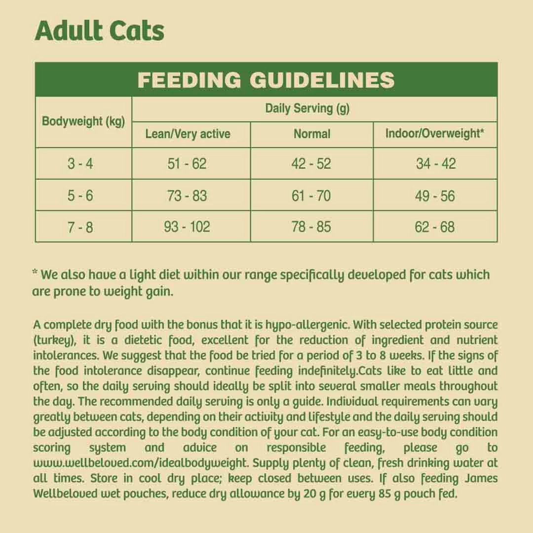 James Wellbeloved Adult Dry Cat Food, Oral Health, Turkey 1.5kg 9 James Wellbeloved Adult Dry Cat Food, Oral Health, Turkey 1.5kg - Image 9