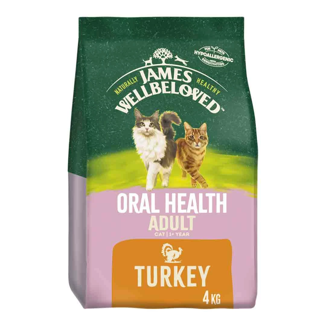 James Wellbeloved Adult Oral Health Turkey 4kg 1 James Wellbeloved Adult Oral Health Turkey 4kg