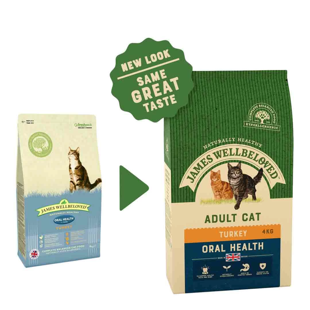 James Wellbeloved Adult Oral Health Turkey 4kg 3 James Wellbeloved Adult Oral Health Turkey 4kg - Image 3