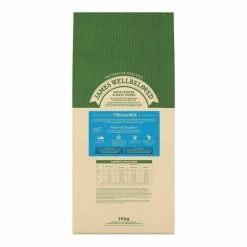 James Wellbeloved Dog Adult Fish & Rice 15kg -Dog Food shop james wellbeloved adult dog fish and rice back 1