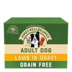James Wellbeloved Lamb Adult Grain Free 12x100g