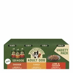 James Wellbeloved Adult Multipack In Loaf Can, Wet Dog Food, 12 X 400g