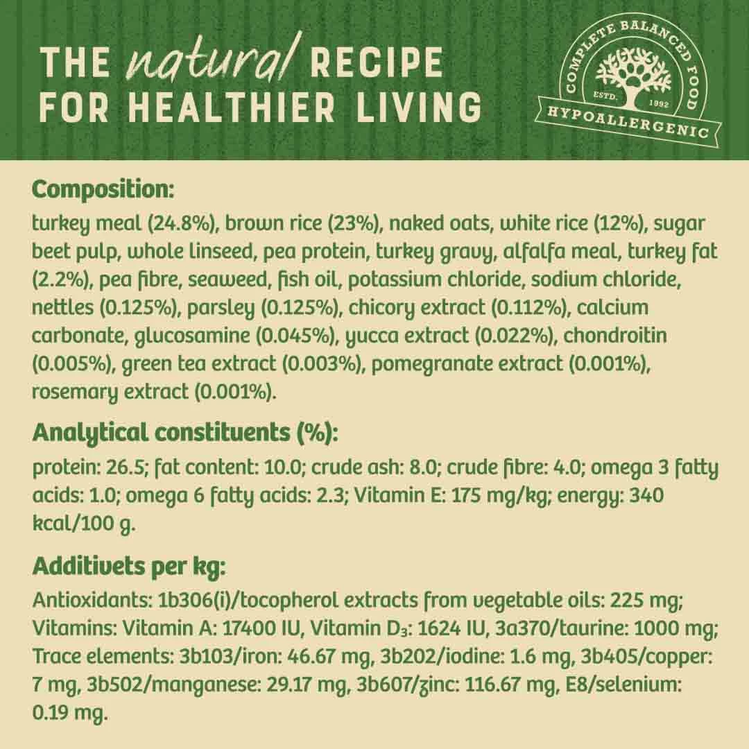 James Wellbeloved Dog Light Turkey & Rice 12.5kg 6 James Wellbeloved Dog Light Turkey & Rice 12.5kg - Image 6