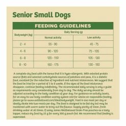 James Wellbeloved Senior Small Breed Fish & Vegetable Grain Free 1.5kg 13 James Wellbeloved Senior Small Breed Fish & Vegetable Grain Free 1.5kg -Dog Food shop james wellbeloved dog senior small fish grain free dry food kibbles feeding guide