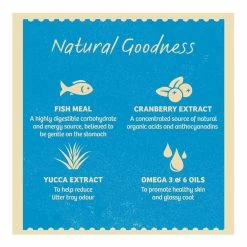 James Wellbeloved Cat Senior Fish & Rice 1.5kg -Dog Food shop james wellbeloved fish for adult cat dry food kibbles ingredients 3