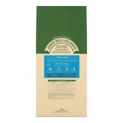 James Wellbeloved Fish & Rice Junior 15kg -Dog Food shop james wellbeloved junior dog fish and rice dry food kibbles back 1