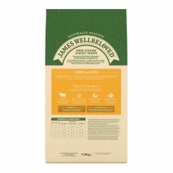 James Wellbeloved Adult Small Breed Lamb & Rice 7.5kg -Dog Food shop james wellbeloved lamb and rice for adult small breeddry food kibbles back