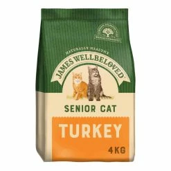 James Wellbeloved Senior Turkey, Dry Cat Food, 4kg