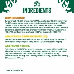 James Wellbeloved Dry Cat Food For Seniors, Turkey & Rice, 1.5kg 12 James Wellbeloved Dry Cat Food For Seniors, Turkey & Rice, 1.5kg -Dog Food shop james wellbeloved senior cat turkey ingredients