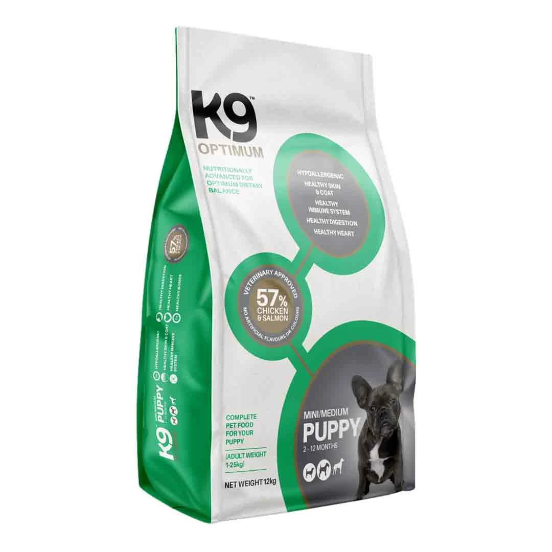 K9 Optimum K9 Puppy Mini/Medium Chicken 12kg 2 K9 Optimum K9 Puppy Mini/Medium Chicken 12kg - Image 2