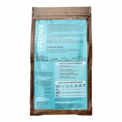 Lifestage Adult Dog Fish & Brown Rice 12kg -Dog Food shop lifestage adult dog fish brown rice back 12kg