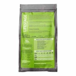 Lifestage Grain Free Adult Dog Lamb & Potato 12kg -Dog Food shop lifestage adult dog lumb mint peas back 12kg