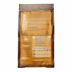 Lifestage Adult Dog Small Breed Turkey & Brown Rice 12kg -Dog Food shop lifestage small dog turkey brown rice back 12kg
