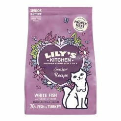 Lilys Kitchen Lily's Kitchen Senior Cat Recipe With White Fish And Turkey, 800g