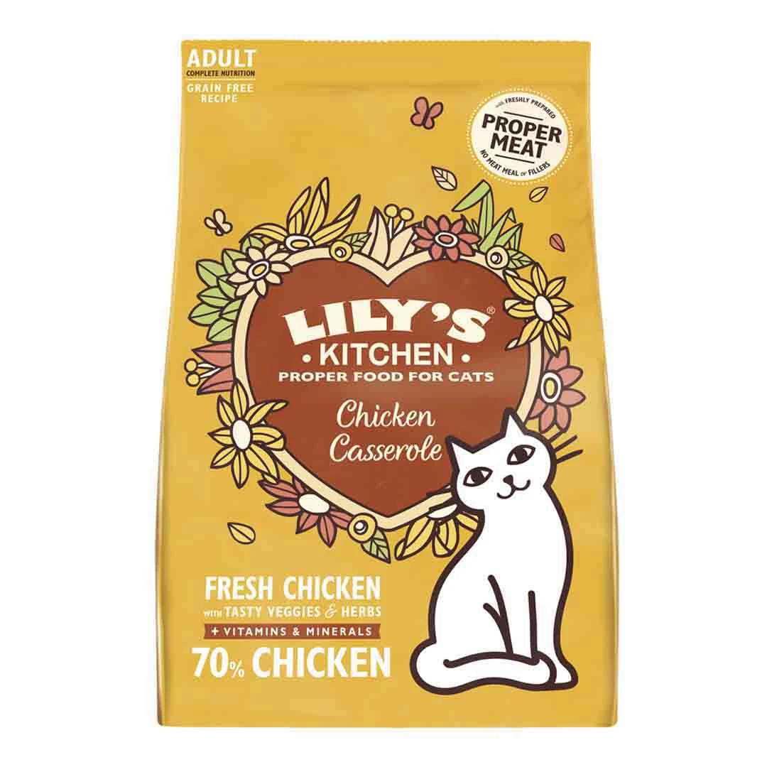 Lilys Kitchen Lily's Kitchen Chicken Casserole For Cats 800g 1 Lilys Kitchen Lily's Kitchen Chicken Casserole For Cats 800g