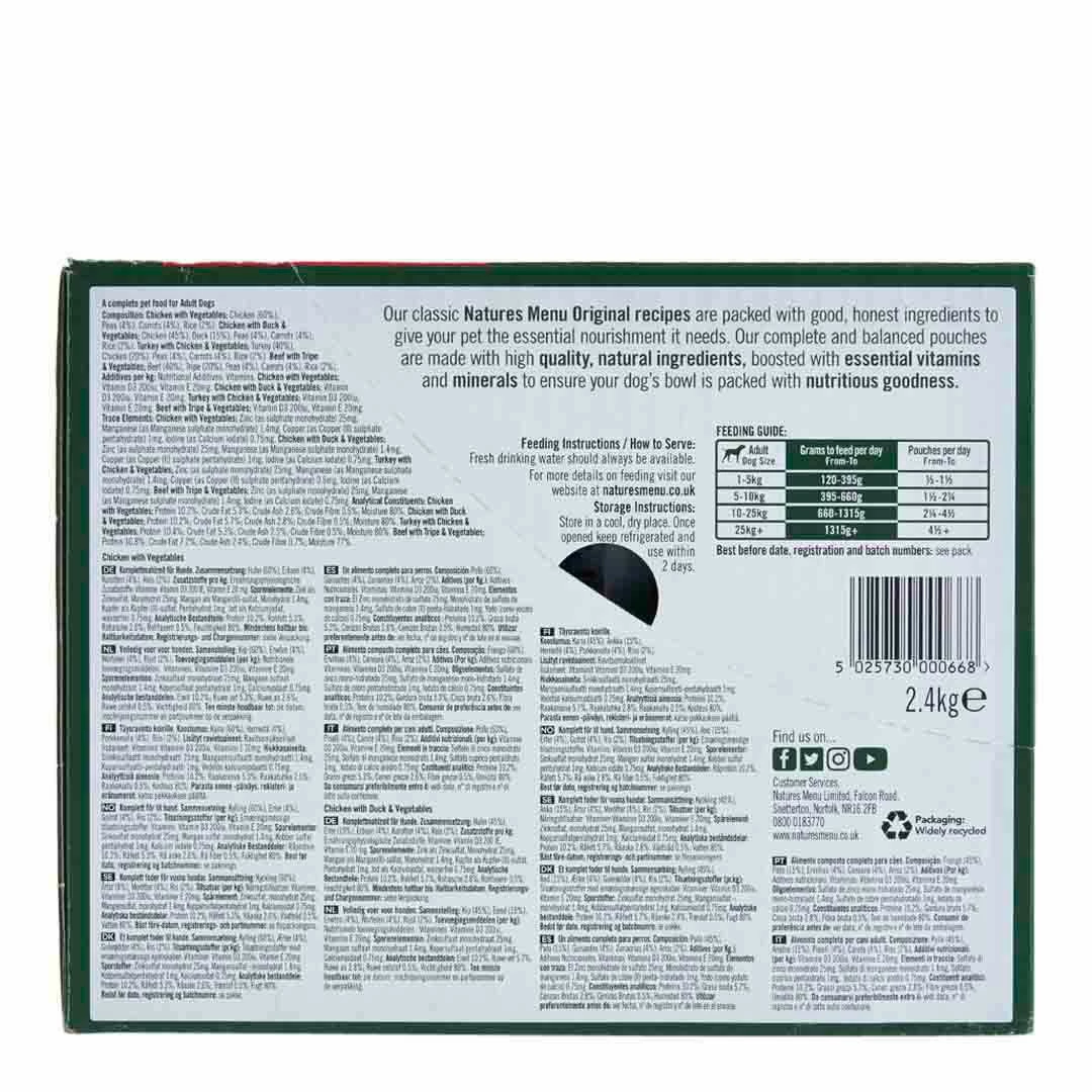 Natures Menu Multipack Dog Pouches 8x300g 4 Natures Menu Multipack Dog Pouches 8x300g - Image 4