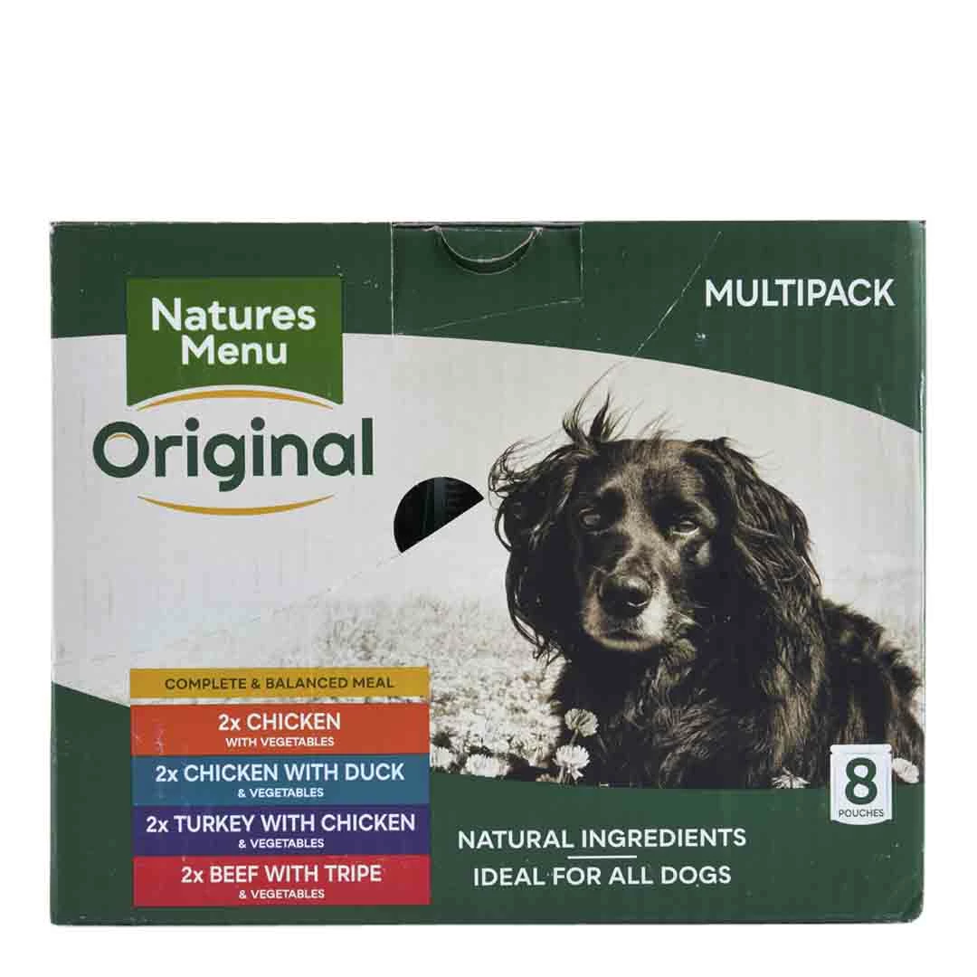 Natures Menu Multipack Dog Pouches 8x300g 1 Natures Menu Multipack Dog Pouches 8x300g