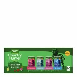 Natures Menu Country Hunter Game Meat Selection 12 Pack
