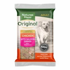 Natures Menu Chicken And Fish, Vegetable And Rice Brick 300g X 12