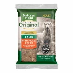 Natures Menu Lamb, Vegetable And Rice Brick 300g X 12